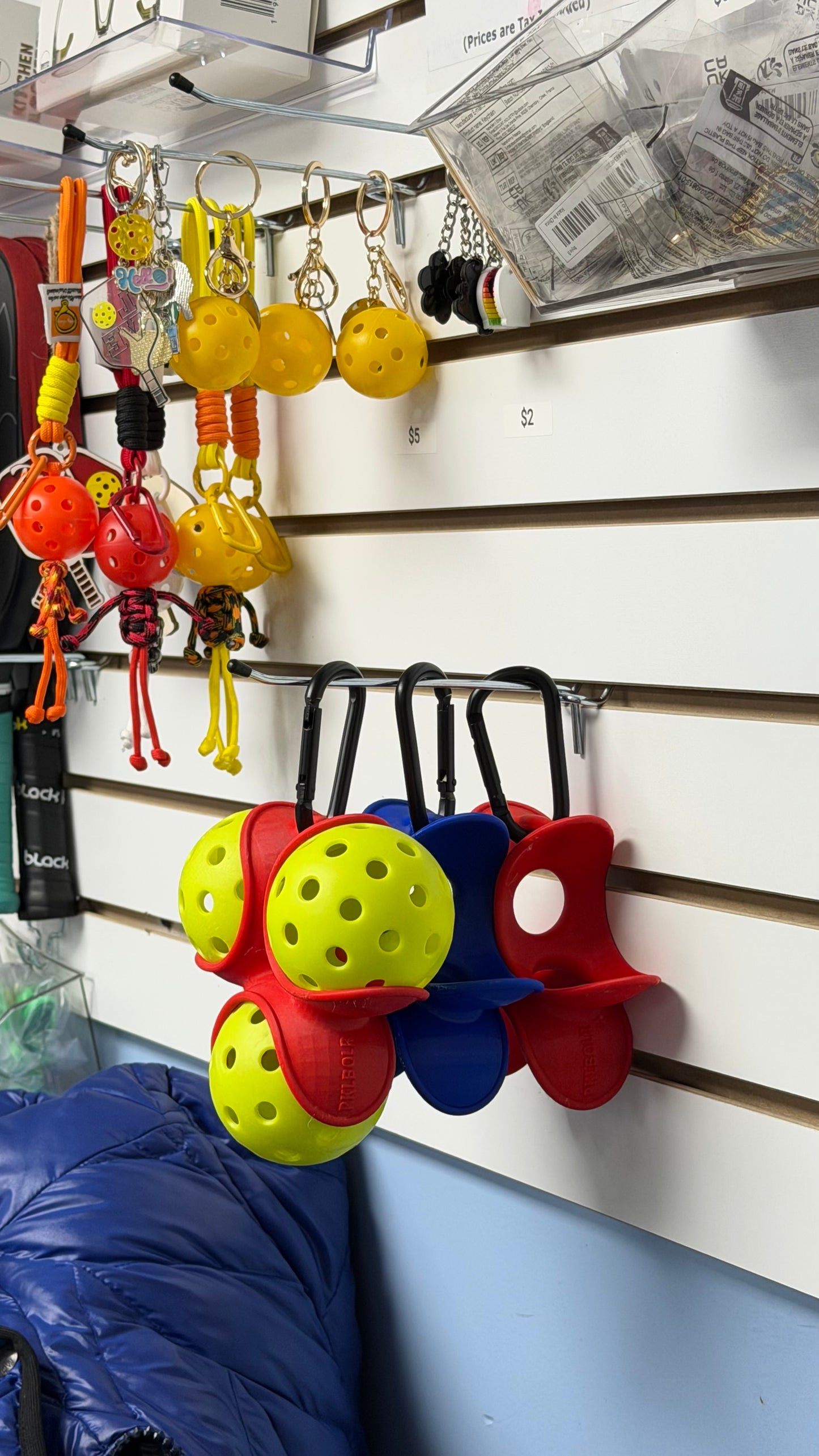 3-Ball Pickleball Holder