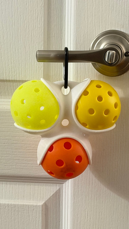 3-Ball Pickleball Holder
