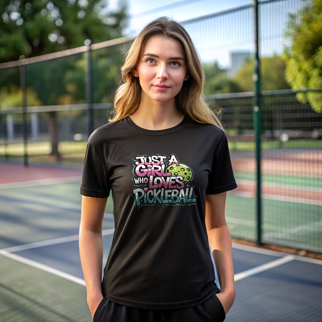 Just a Girl Who Loves Pickleball T-Shirt