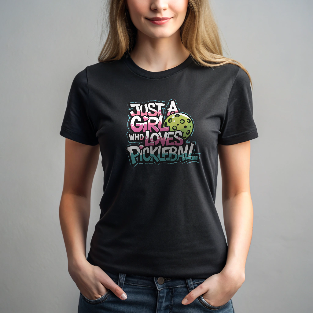 Just a Girl Who Loves Pickleball T-Shirt