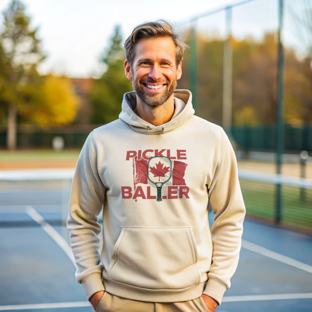 Canadian Pickleballer Hoodie