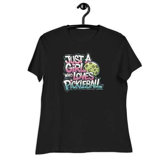 Just a Girl Who Loves Pickleball T-Shirt